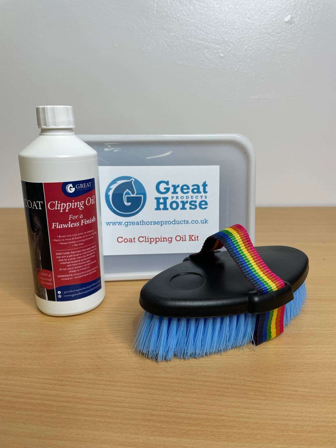 Great Horse Products Coat Clipping Oil Kit